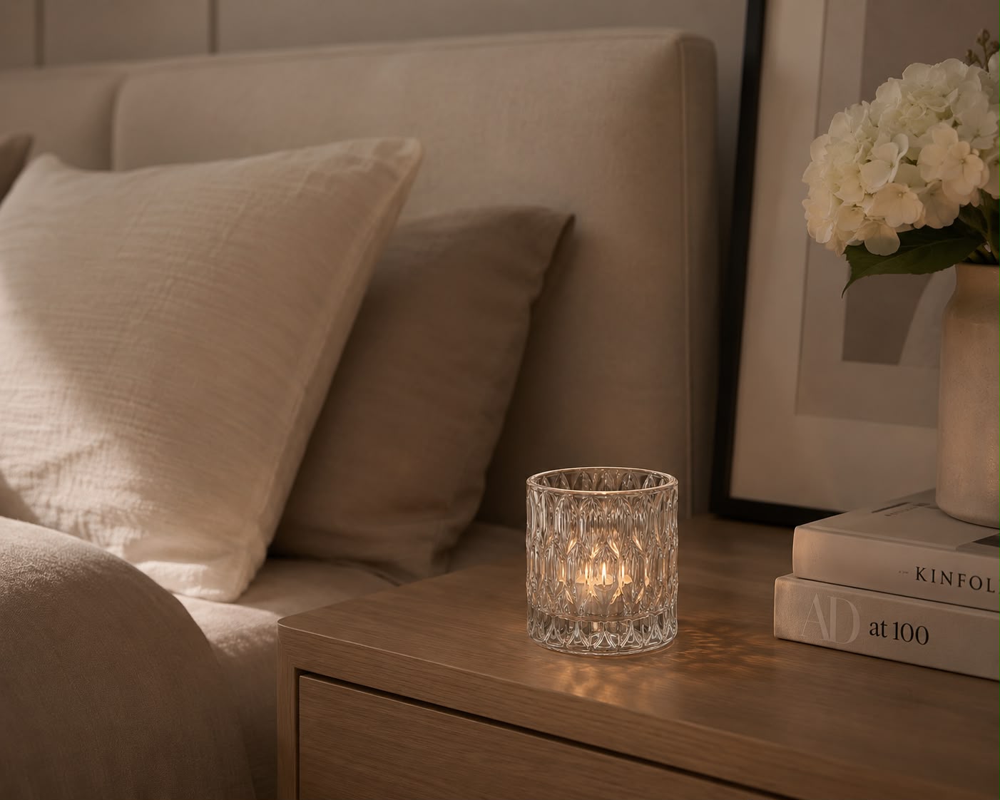 Liberty Glass Tealight Holder