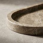 Macy Marble Curve Tray