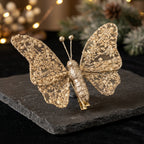 Amal Lace Clip On Butterfly