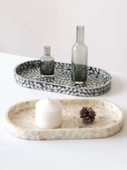 Atlantis Capiz Curved Tray