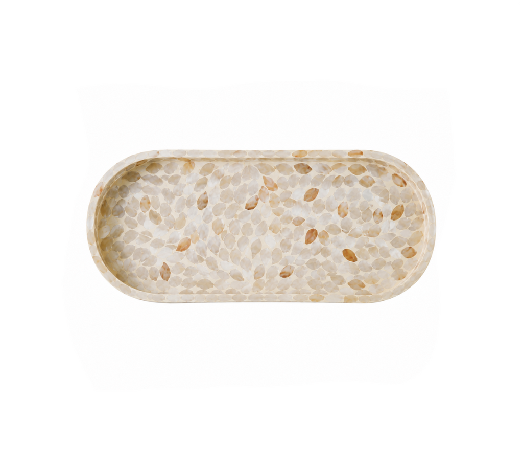 Atlantis Capiz Curved Tray