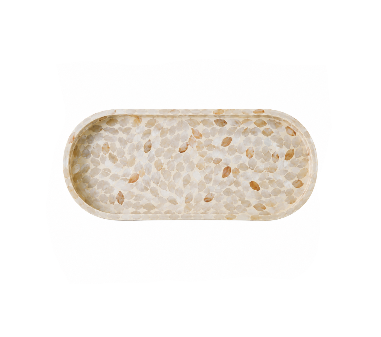 Atlantis Capiz Curved Tray