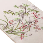 CNY Regal Blossom Table Runner Lt Beige