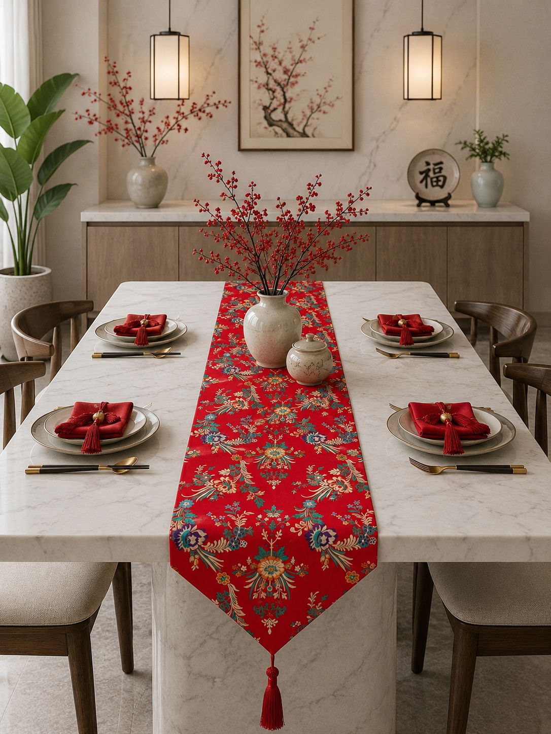 CNY Table Runner - Design A