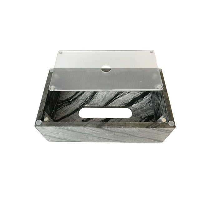 Devon Marble Tissue Box