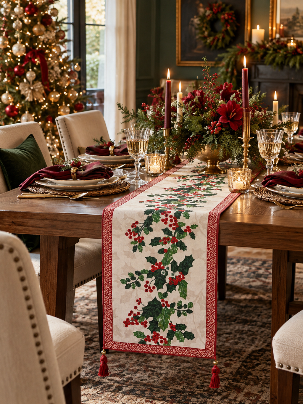 Ella Xmas Table Runner