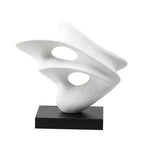 Mariposa Abstract Sculpture Blanc