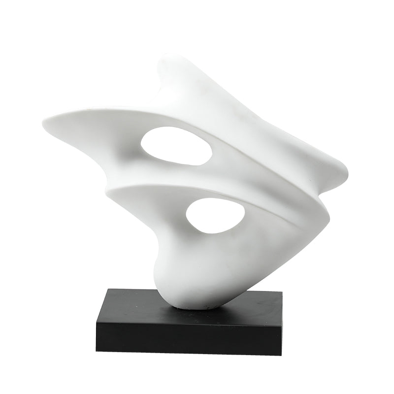 Mariposa Abstract Sculpture Blanc