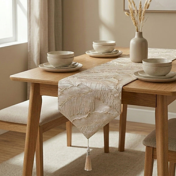 Floral Palm Table Runner