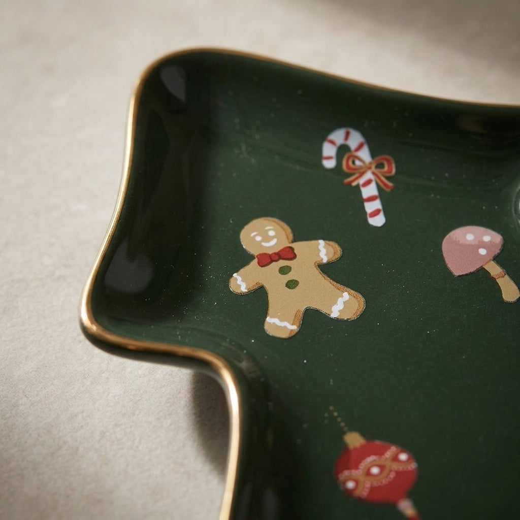 Ginger Xmas Plate