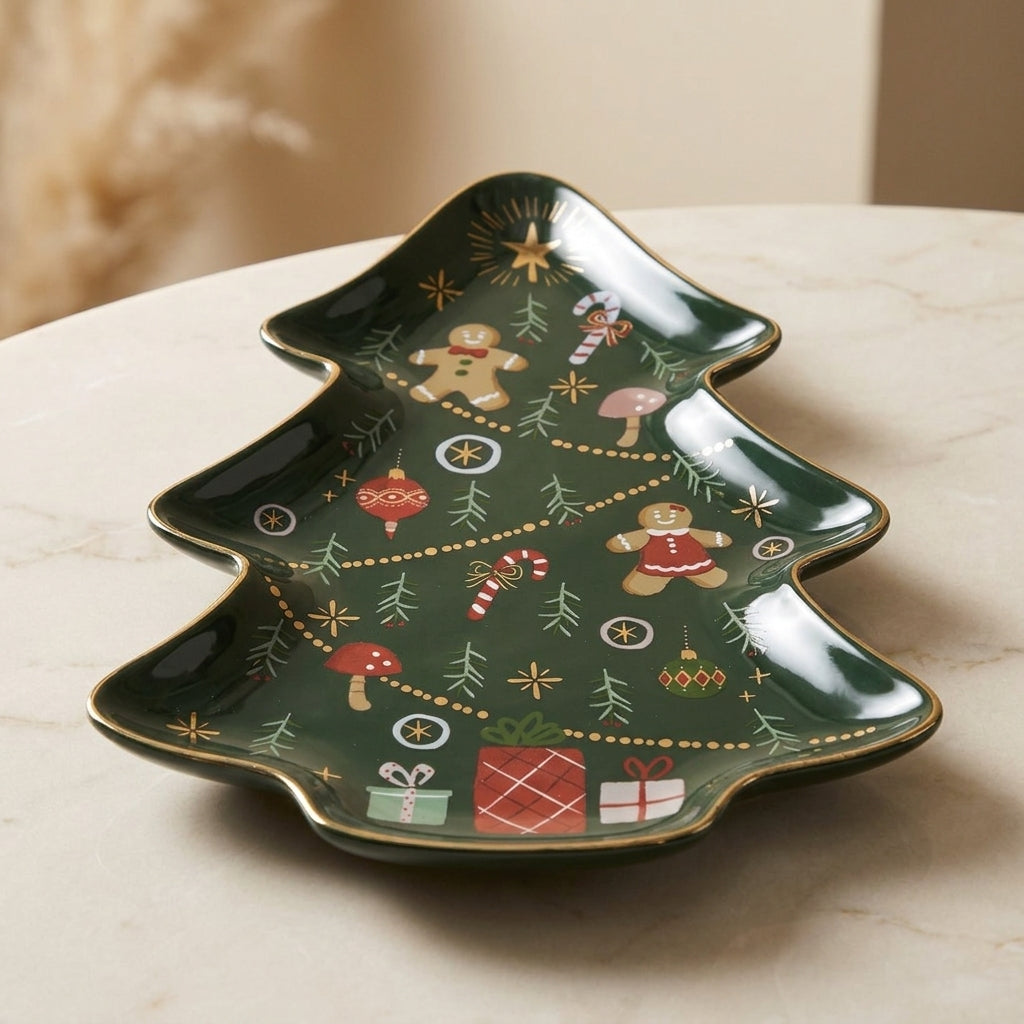 Ginger Xmas Plate