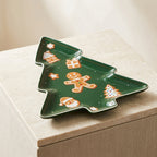 Ho Ho Xmas Tree Plate