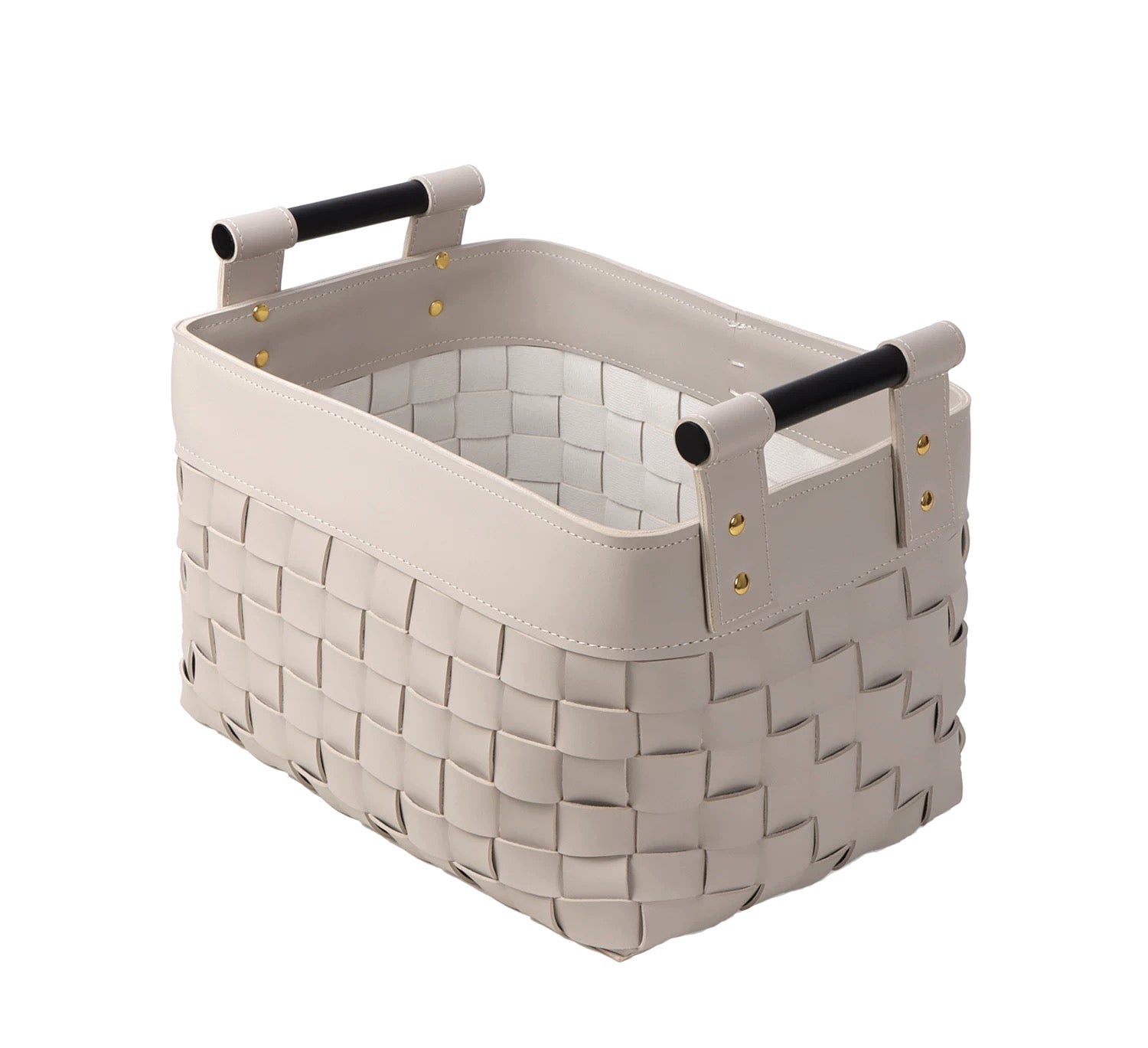 Kesington Faux Leather Basket
