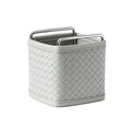 Kingsley Faux Leather Woven Holder
