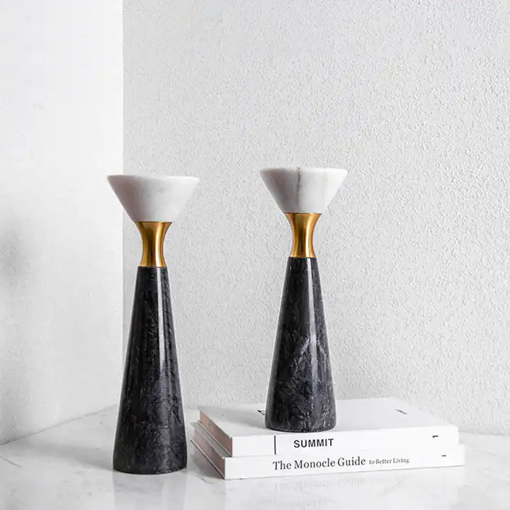 Laci Marble Candle Holder