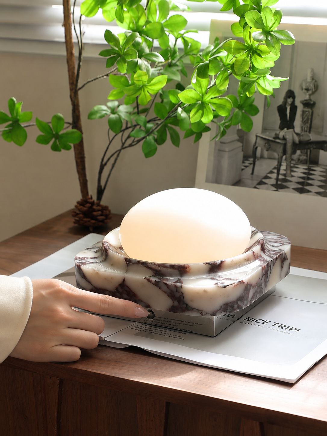 Laurent Marble Table Lamp (PRE ORDER)