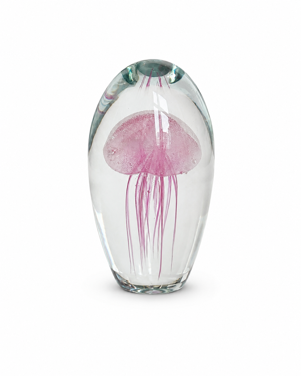 Lebo Jelly Fish Art Glass