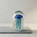 Lebo Jelly Fish Art Glass