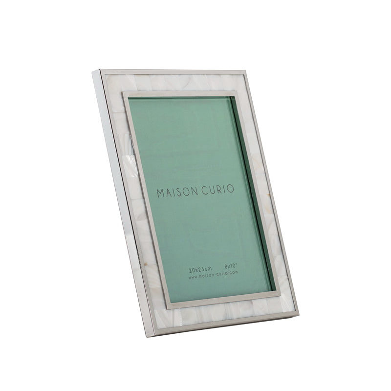 Leedon Mother of Pearl Photo Frame - 8x10 Naturale