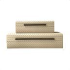 Leedon Woven PU Leather Box