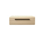 Leedon Woven PU Leather Box