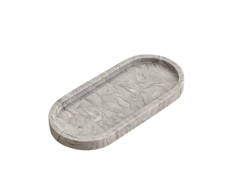 Leroy Marble Curve Tray