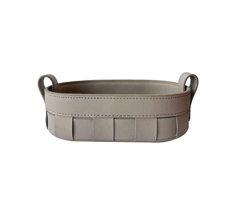 Lexon Faux Leather Basket