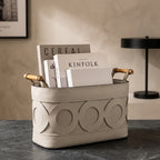 Liberty Faux Leather Basket