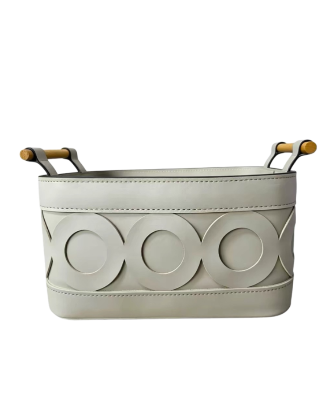 Liberty Faux Leather Basket