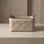 Liberty Faux Leather Basket