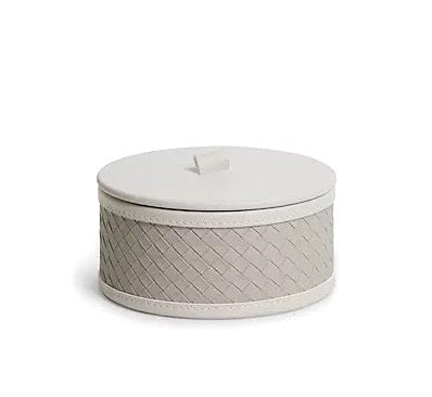 Lola Woven Round Box