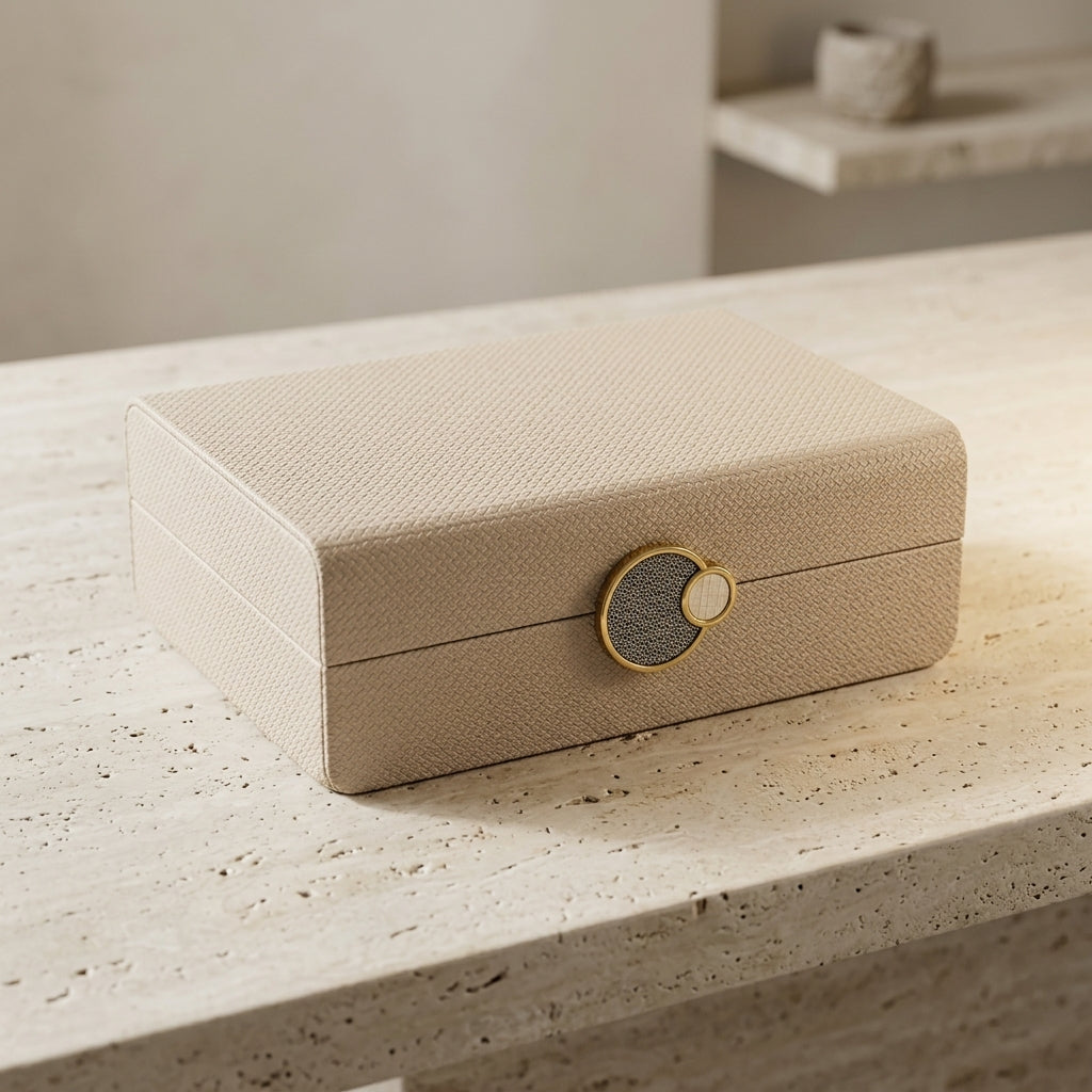 Luna Faux Leather Box