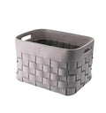Madison Faux Leather Basket