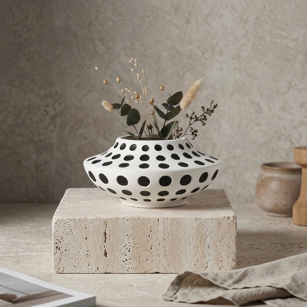 Milano Polka Dot Vase