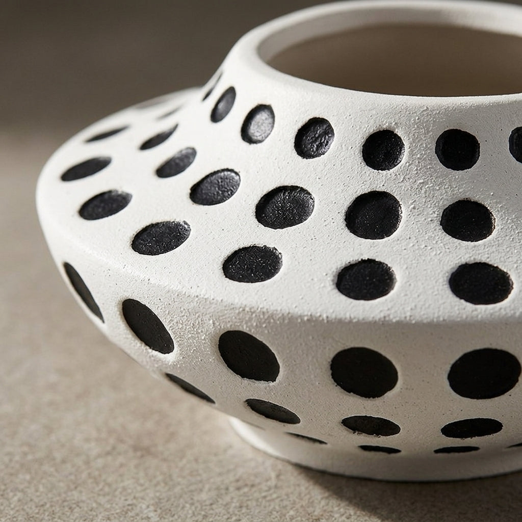 Milano Polka Dot Vase