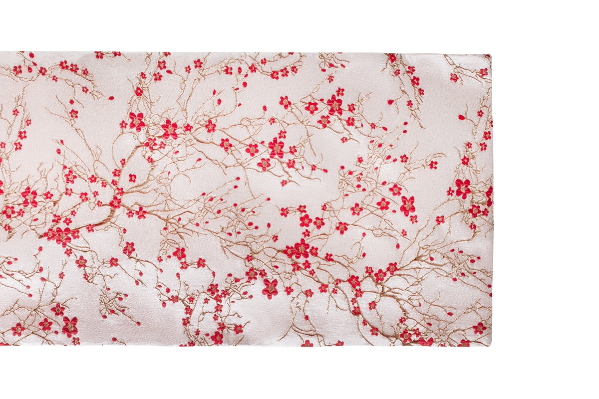 Mini Peony Table Runner Rouge