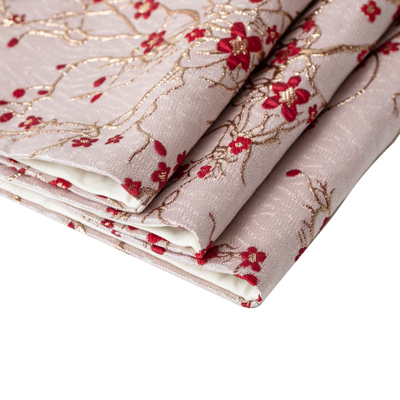 Mini Peony Table Runner Rouge