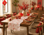 Mini Peony Table Runner