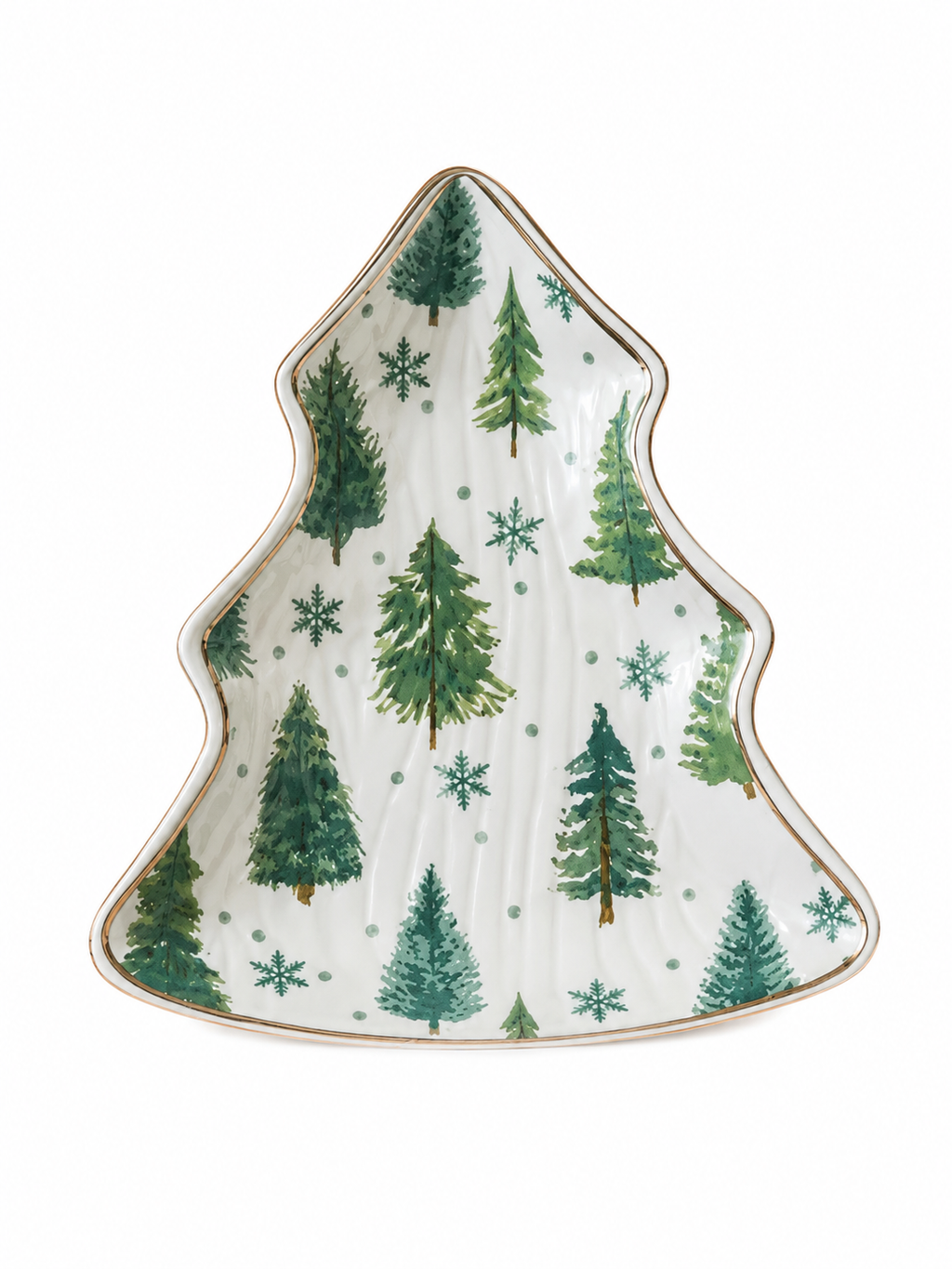Mini Xmas Tree Plate