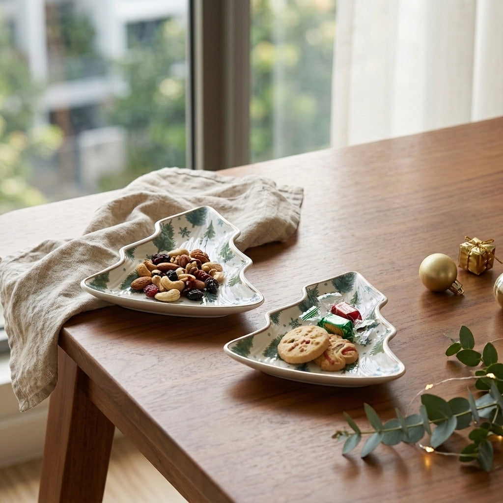 Mini Xmas Tree Plate