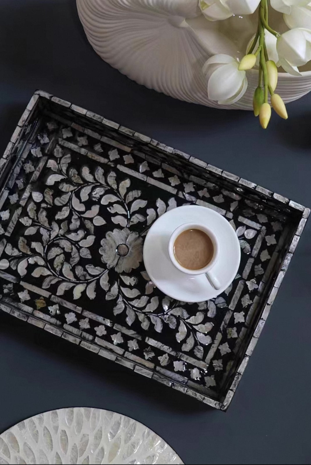 Mystic Capiz Tray