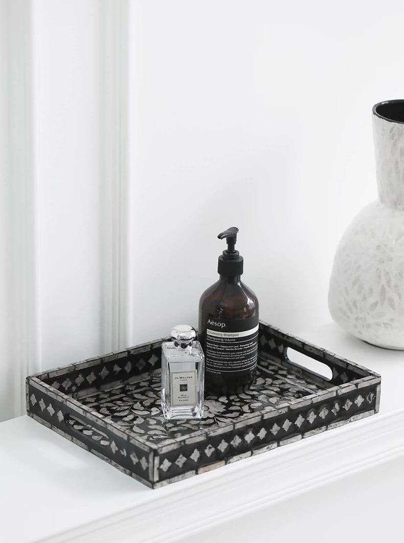 Mystic Capiz Tray