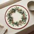 Nostalgic Round Xmas Placemat