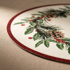Nostalgic Round Xmas Placemat