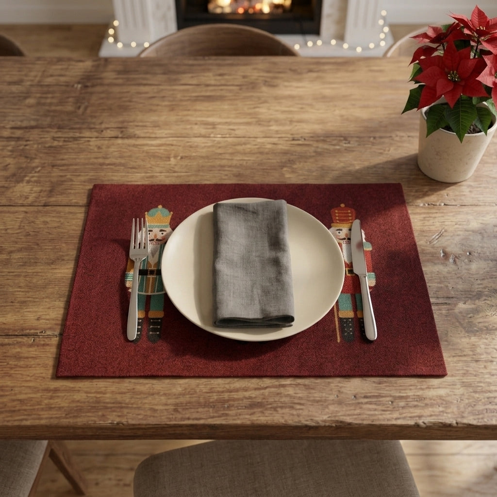 Nutcracker Placemat Rouge