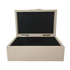 Oberio Faux Leather Box