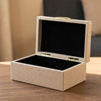 Oberio Faux Leather Box