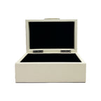 Oberio Faux Leather Box