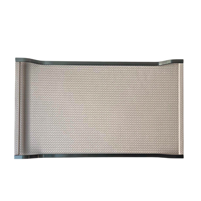 Oberio Faux Leather Tray