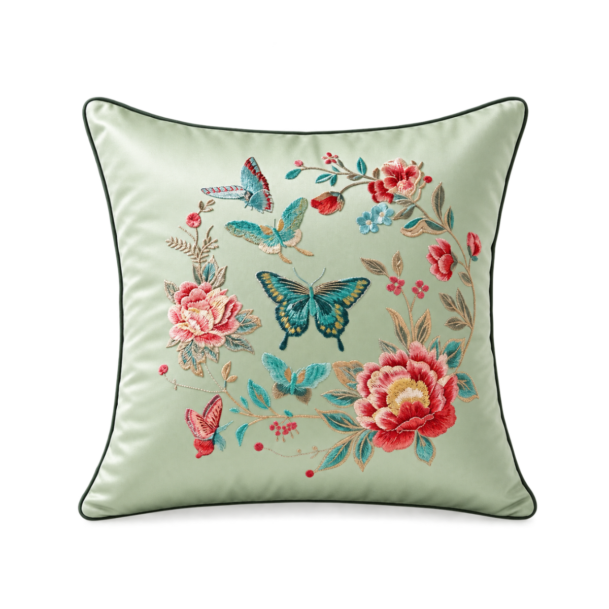 Oriental Papillion Cushion (PRE ORDER)